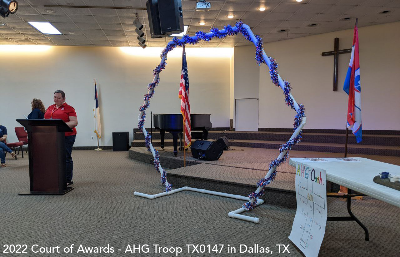 PVC Hexagon ‘Arch’ AHG Troop TX0147